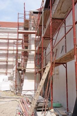Auf der Baustelle