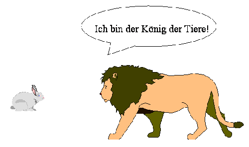 Hase und L�we