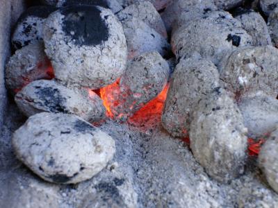 Holzkohlegrill