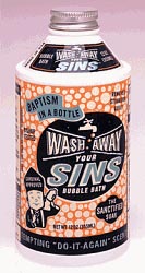 Wash away your sins bubble bath